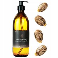 Olej Rycynowy Nierafinowany 500ml Wenatural - do Ciała Mocne Włosy i Brwi