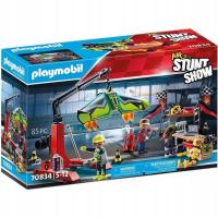 Playmobil Pokaz kaskaderski Stacja serwisowa 70834