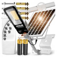 LAMPA SOLARNA VOGLER Z CZUJNIKIEM RUCHU I ZMIERZCHU 2000W DUŻY PANEL MOCNA