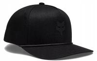 Czapka z daszkiem FOX Head Rope Hat - Black/Black | SNAPBACK