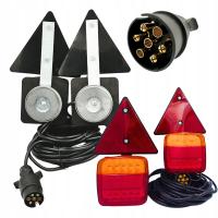 Светодиодные фонари для прицепа с треугольным магнитом 7,5 м