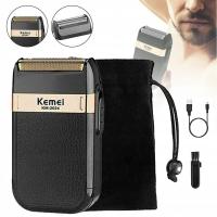 KM PROFESJONALNA GOLARKA ELEKTRYCZNA FOLIOWA, MĘSKA WODOODPORNA GOLARKA