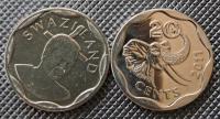 SWAZILAND 20 centów 2011 Słoń