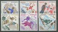 Monako** Mi. 1415-20 Igrzyska Olimpijskie
