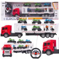 Samochód Zdalnie Sterowany Auto Laweta 6 Quadów 48x10x17cm