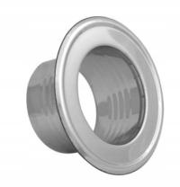 Rozeta maskująca 100 kołnierz 108 mm Spiroflex nierdzewna