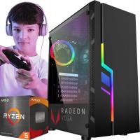 Komputer gamingowy AMD Ryzen 5 Radeon VEGA 11 16GB RAM 512GB SSD Windows 11