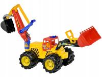 KOPARKA SPYCHACZ dla dzieci ZABAWKA jeździk POJAZDY BUDOWY