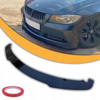 Сплиттер спойлер бампера BMW E90 E91 E92 M пакет черный спойлер глянец