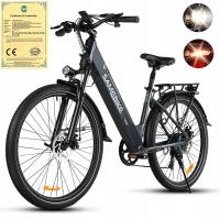 Женский/мужской электрический велосипед Samebike 500W 15ah 80km 27,5 