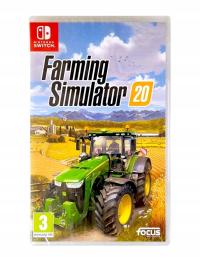 FARMING SIMULATOR 20 / NINTENDO SWITCH / GRA NA KARTRIDŻU / NOWA W FOLII