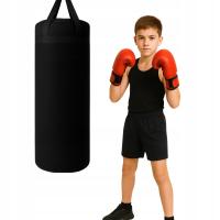 Worek treningowy IDEALNY NA PREZENT bokserski DLA DZIECI 80 cm 15 kg PEŁNY