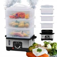 Пароварка SilverCrest SDG 950 C3 3 л белый 950 Вт