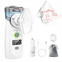 INHALATOR NEBULIZATOR DLA DZIECI DOROSŁYCH PRZENOŚNY BEZPRZEWODOWY SIATECZK