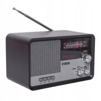 Классический ретро кухня радио Bluetooth AM / FM перезаряжаемые черный