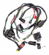 INSTALACJA ELEKTRYCZNA KOMPLETNA CROSS 125 WIĄZKA INSTALACJA DO CROSSA 125