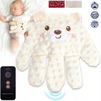 USPOKAJAJĄCA DŁOŃ DLA NIEMOWLĄT NAŚLADOWANIE DOTYKU RODZICA UŻYCIE W WÓZKU