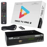 Декодер DVBT2 dekotv Pro2 наземного ТВ тюнер DVB-T2 HEVC H. 265 DEKO