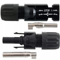 KOMPLET ZŁĄCZY MULTI-CONTACT MC4 STAUBLI ZŁĄCZE SOLARNE 4-6MM2