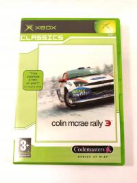 COLIN MCRAE RALLY 3 Xbox pudełkowa