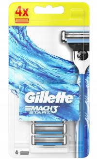 GILLETTE MACH 3 START / 4szt.