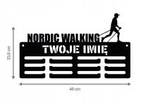 Wieszak na medale z imieniem NORDIC WALKING 199.2