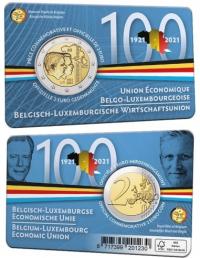 Belgia 2 euro Coincard 2021, Unia Gospodarcza