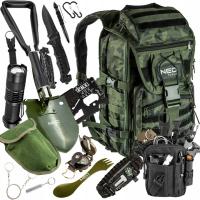ZESTAW PRZETRWANIA TAKTYCZNY SURWIWALOWY PLECAK SURVIVALOWY NA PREZENT