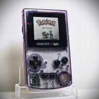 Game Boy COLOR transparent violet oryginał piękny stan