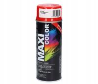 Lakier Motip Maxi Color 400 ml spray RAL 3020 czerwony