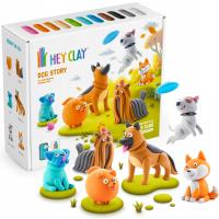Hey Clay Masa Plastyczna Psy Tm Toys HCL15024