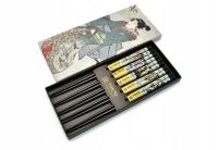 Палочки для еды-набор из 5 шт. Nihon no ai  18 box