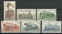 Czechosłowacja 1956 Mi 988-993 Czyste **