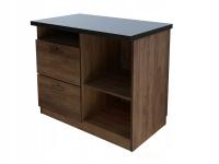 Lada sklepowa sprzedażowa 100cm dwie szuflady plus miejsce na pancerną