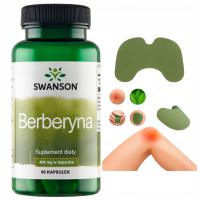Swanson Berberyna 400mg + GRATIS! / ODCHUDZANIE TRAWIENIE 60 kapsulek
