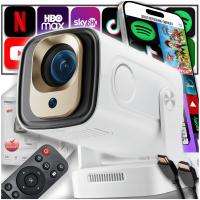 Projektor LED OdSerca projektor rzutnik ANDROID OdSerca HY260PRO biały