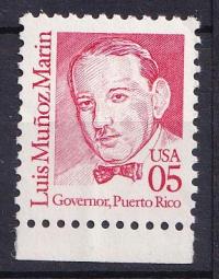 USA** Mi 2077x L.M.Marin, gubernator Portoryko