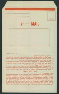 u233 USA V- MAIL POCZTA WOJSKOWA II wś do 1945 r / See Instruction No5