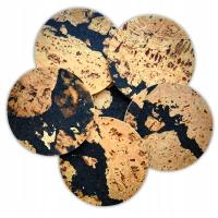 Подставки / подставки для стола под кружку, вазу, свечу (деревенский крепкий)