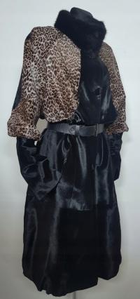 Телячья кожа Дерри бархат exclusiv премиум леопардовые буфы сказочный L XL