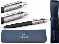 PARKER długopis JOTTER kolor czarny z GRAWEREM+ETUI