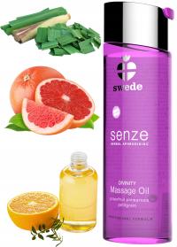 SWEDE эротическое массажное масло секс афродизиак грейпфрут Пальмароза 150 мл