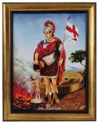 ŚWIĘTY FLORIAN OBRAZY NA ŚCIANĘ PATRON STRAŻAKÓW