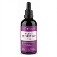 BŁĘKIT METYLENOWY 1% 100ml Jakość farm. Ph. Eur. BADANIA ROZTWÓR NeuraLabs