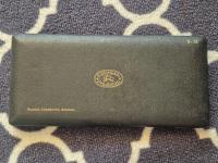 Zestaw starych narzędzi kreślarskich Stettin Szczecin Niemcy oryginał