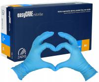 Одноразовые наброски перчатки easyCARE nitrile Blue 100 шт.