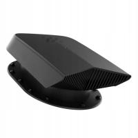 WYWIETRZNIK POŁACIOWY wentylacyjny na POKRYCIA PŁASKIE CZARNY 9005