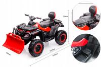 Квадроцикл на батарейках XT-SPEED 24V 7Ah 4x4 детский автомобиль ATV MEGA мощный