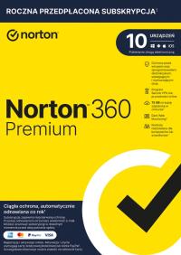 Антивирус Symantec Norton 360 Premium 2024 10 ст. / 12 месяцев ESD