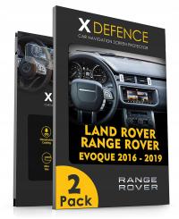 2в1 навигационное защитное стекло экран для RANGE ROVER EVOQUE 2016-2019